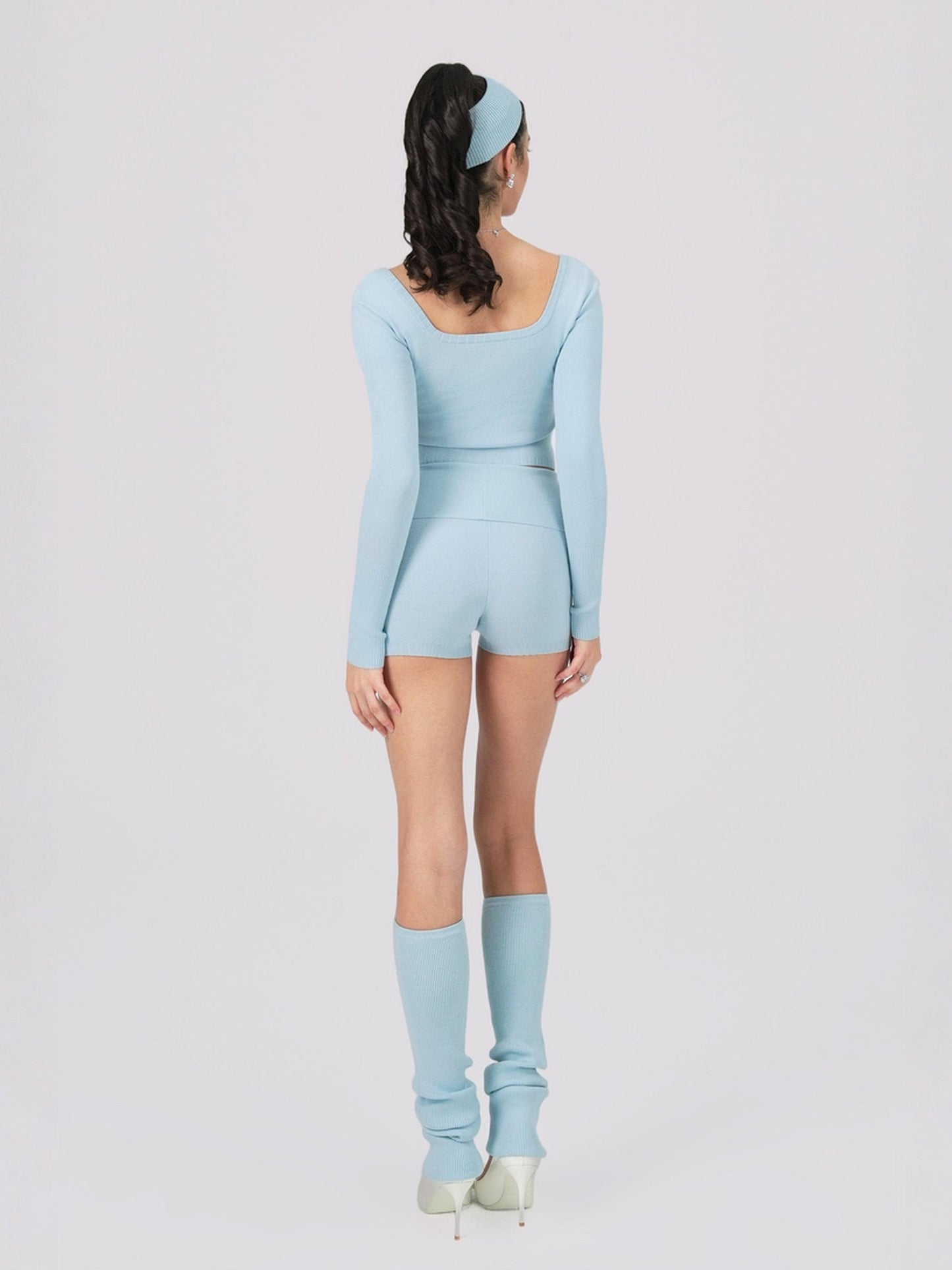 Holly Legwarmers (Blue)