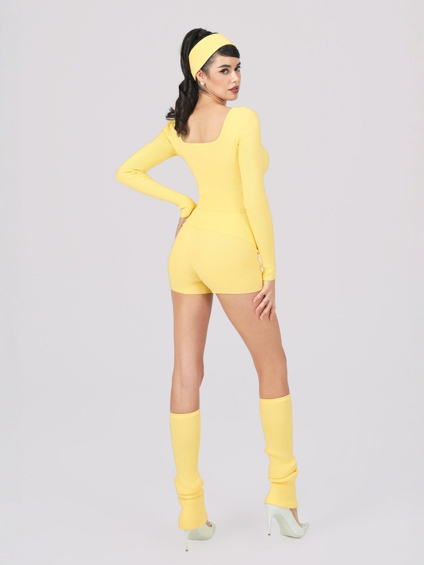 Holly Shorts (Yellow) (Final Sale)