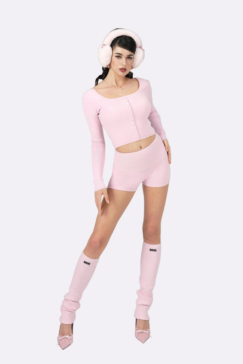 Holly Shorts (Pink) (Final Sale)