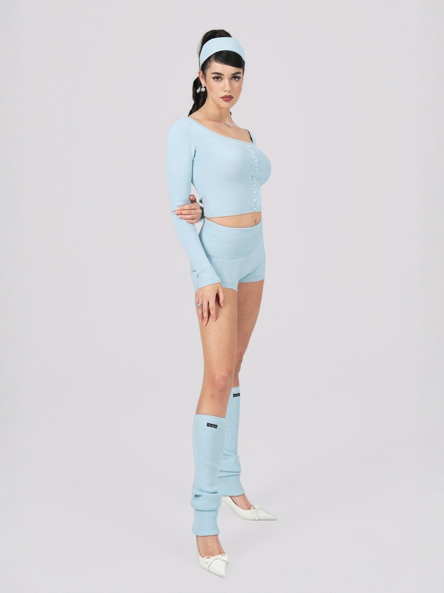 Holly Shorts (Blue) (Final Sale)
