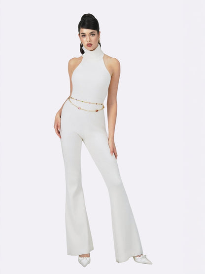 Gwen Jumpsuit (White) (Final Sale)