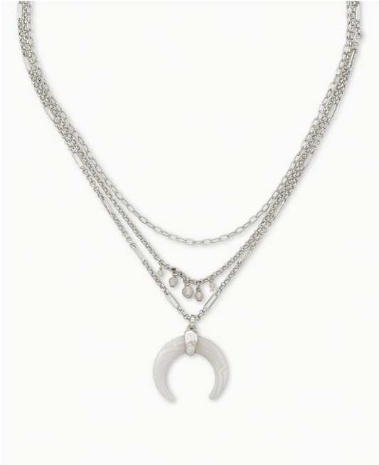Gemma Triple Strand Necklace
