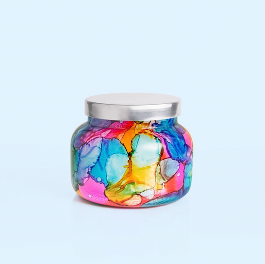 Capri Blue Rainbow Watercolor 19oz Candle