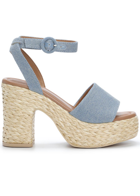 Everly Denim Heels