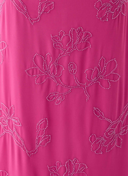 Secret Spot Maxi Skirt - Berry Kiss