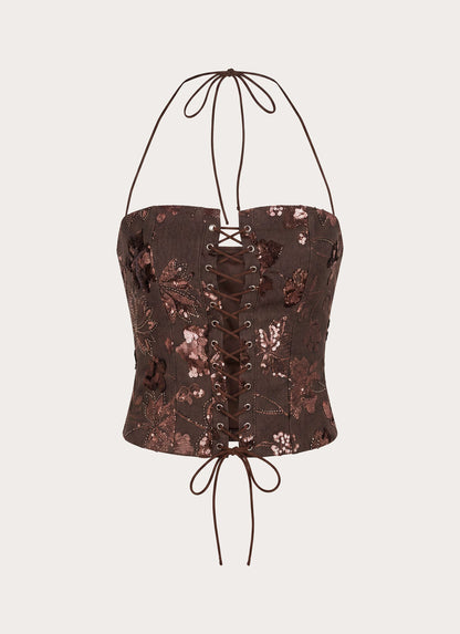 Sozzani Top - Chocolate