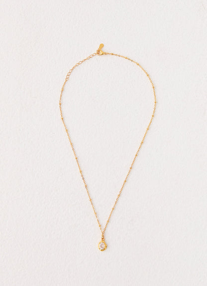 Spring Bloom Necklace - Gold