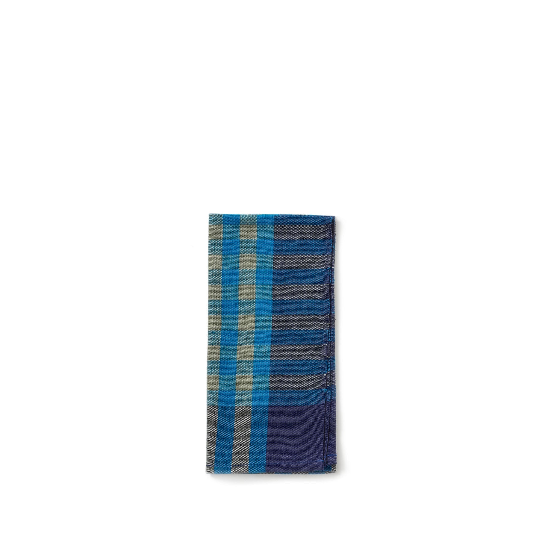 Grid Napkin in Cerulean (Set of 2)