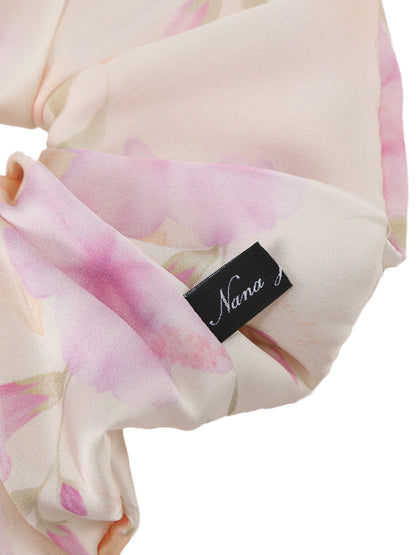 Fleur Floral Print Scrunchie
