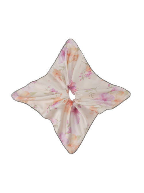 Bloomie Floral Print Hair Tie