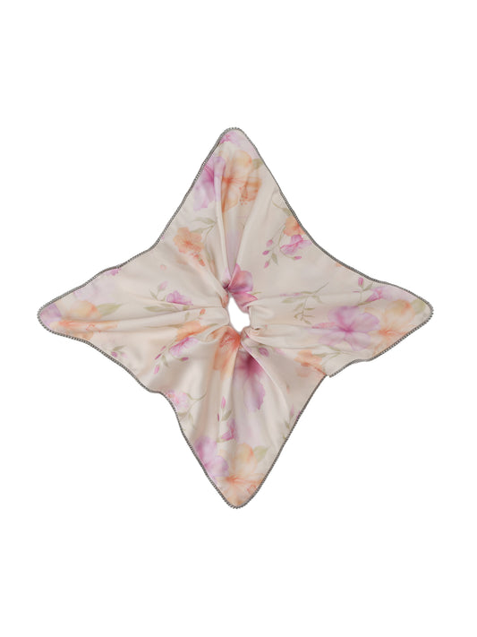 Bloomie Floral Print Hair Tie