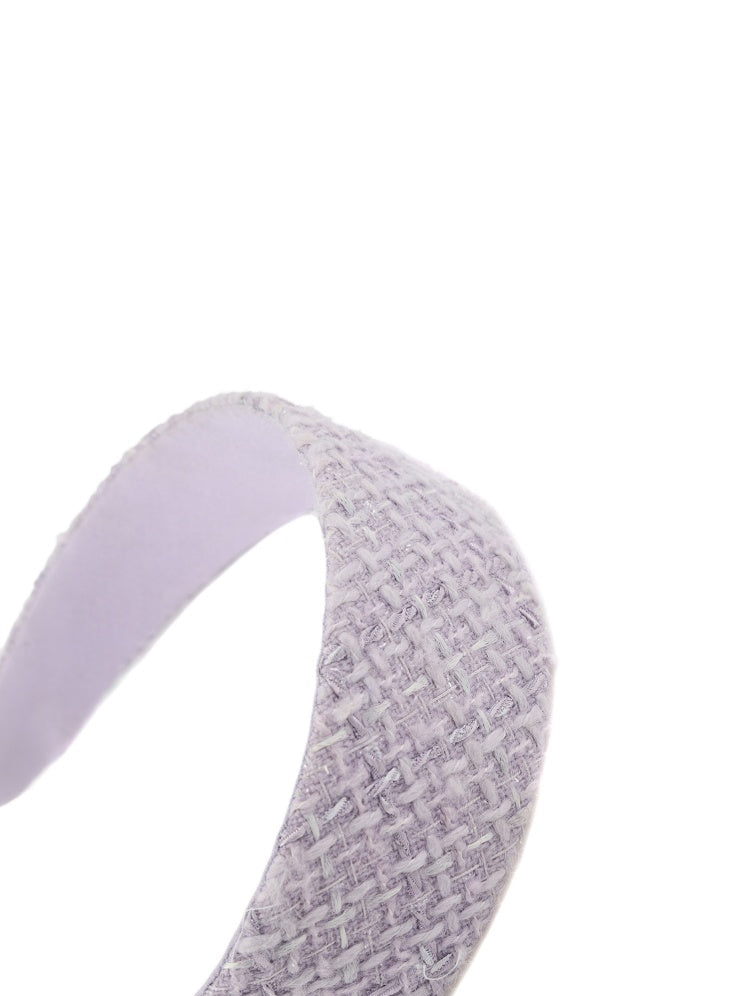 Elsa Woven Lavender Knit Headband