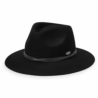 Aspen by Wallaroo Hat Company Safari Hat Wallaroo Hats ASPE-Black Black M/L (57-58 cm)