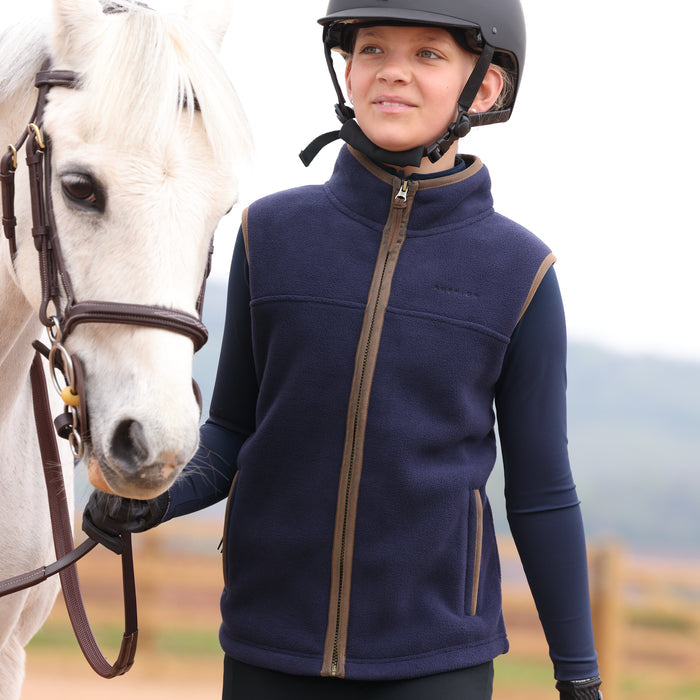 Aubrion Core Fleece Gilet - Young Rider
