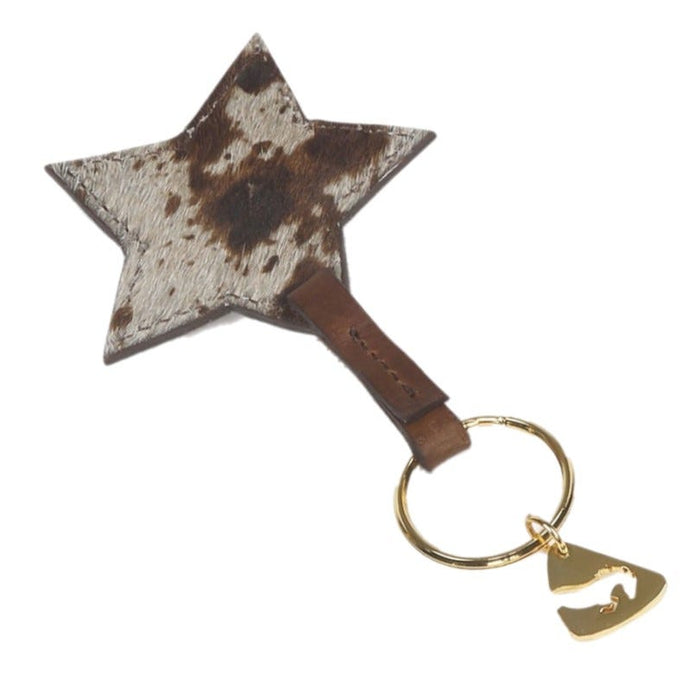 Aubrion Cowhide Keyring
