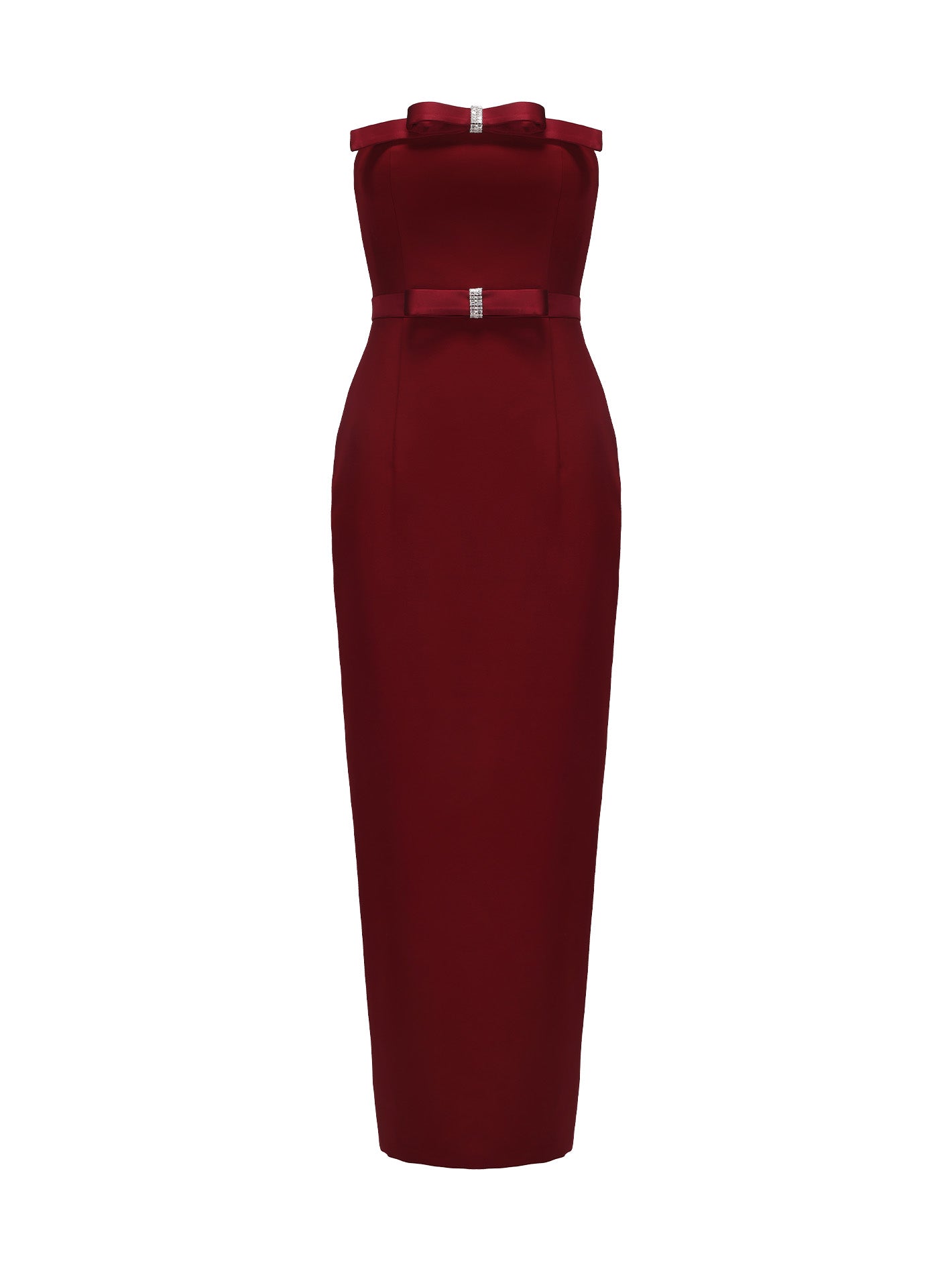 Demi Bow Dress (Red) (Final Sale)