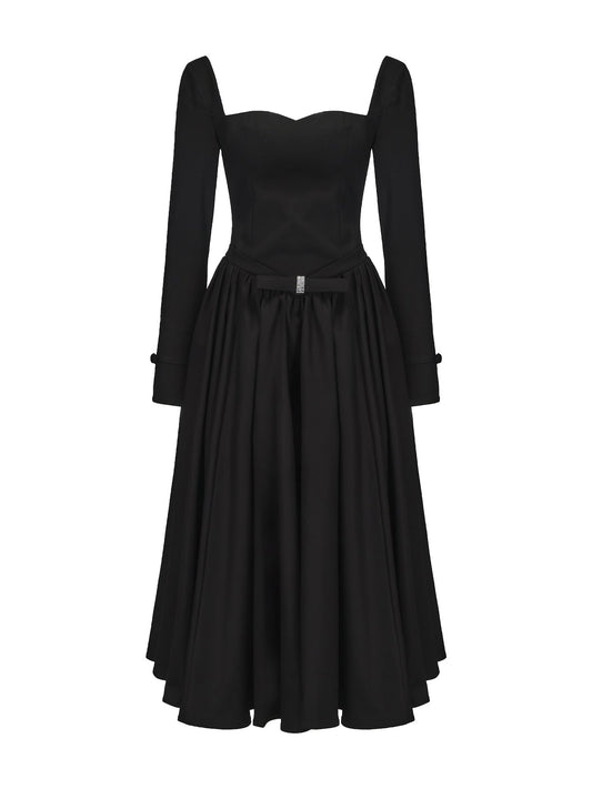 Bernadette Dress (Black) (Final Sale)