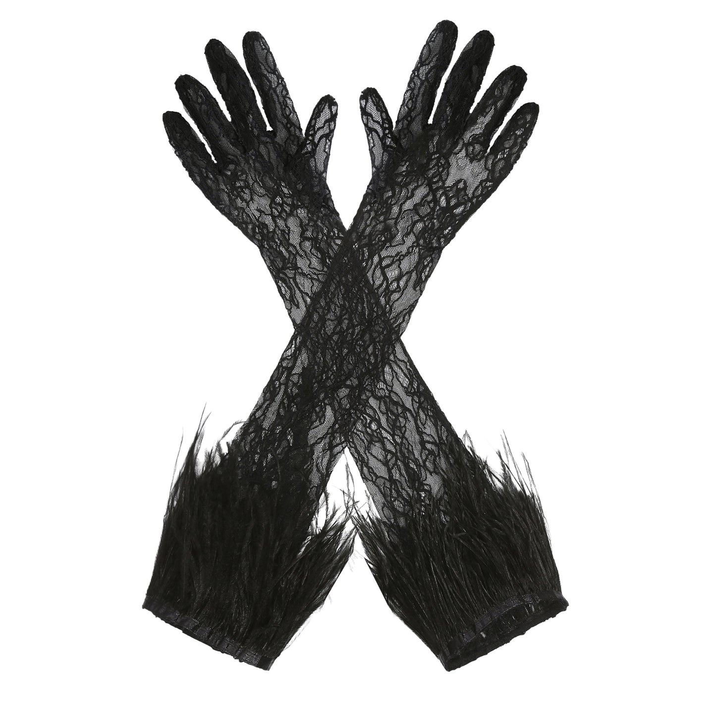 Black Lavine Gloves (Final Sale)