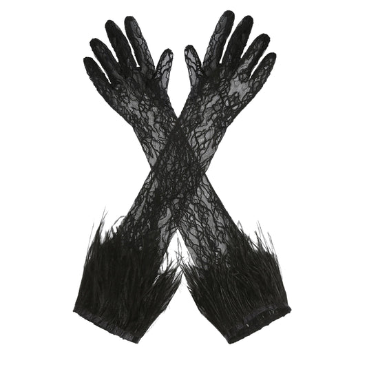 Black Lavine Gloves (Final Sale)