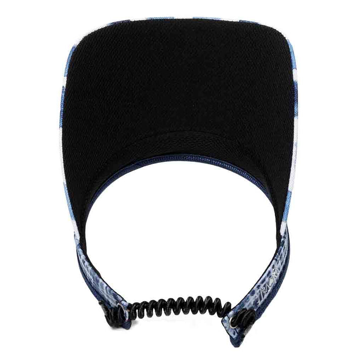 Birdie Blue Golf Sun Visor with Coil Lace - GloveIt Visor Cap GloveIt