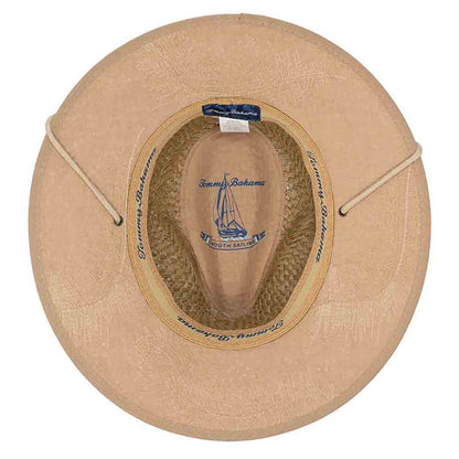 Bond Rush Straw Safari Hat with Chin Cord - Tommy Bahama Safari Hat Tommy Bahama Hats