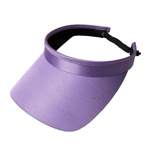 Bright Colors Golf Sun Visor with Coil Lace - GloveIt® Golf Hats Visor Cap GloveIt V319 Lilac