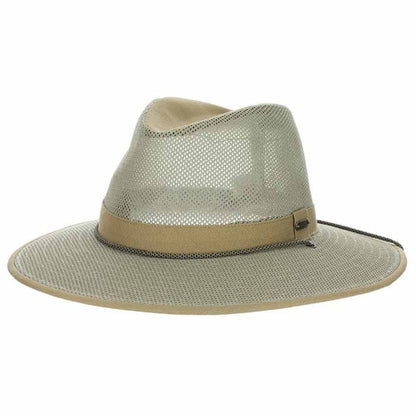 Canvas Aussie Packable Breezer Safari Hat - Stetson Hats Safari Hat Stetson Hats STC384-KAKI2 Khaki Medium (22 1/4")