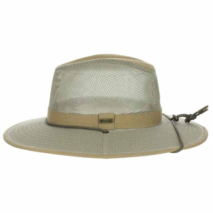 Canvas Aussie Packable Breezer Safari Hat - Stetson Hats Safari Hat Stetson Hats