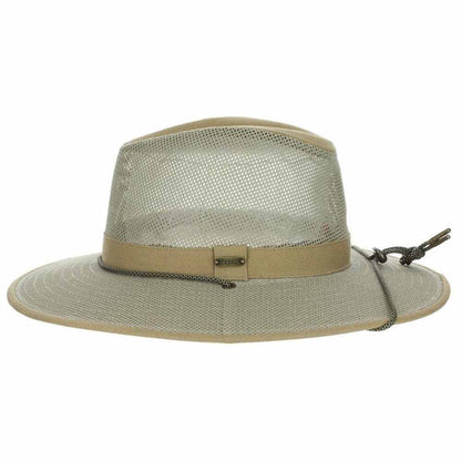 Canvas Aussie Packable Breezer Safari Hat - Stetson Hats Safari Hat Stetson Hats