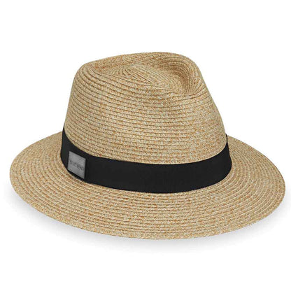 Carkella Fairway Fedora by Wallaroo Hat Company Safari Hat Wallaroo Hats FAIRM-BG-M Beige M/L (59 cm)