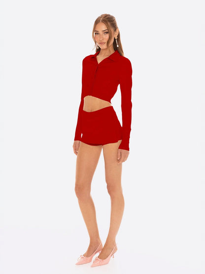 Jenna Cardigan (Red)