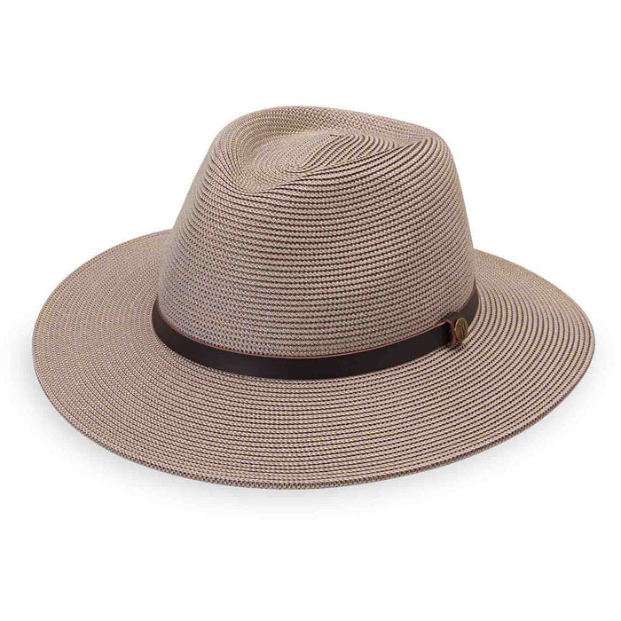 Carter Fedora by Wallaroo Hats Safari Hat Wallaroo Hats CART-GPT-M Graphite M/L (59 cm)