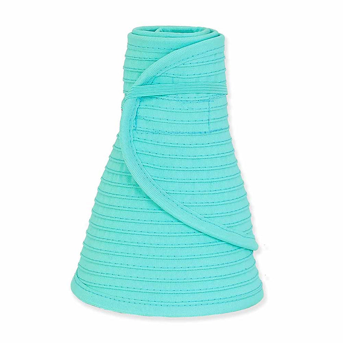 Classic Roll Up Wrap Around Visor Hat - Sun 'N' Sand Hats Visor Cap Sun N Sand Hats