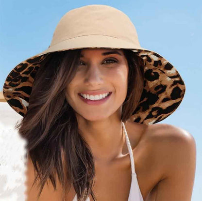 Cotton Poplin Wide Brim Bucket Hat - Sun 'N' Sand Hats Bucket Hat Sun N Sand Hats