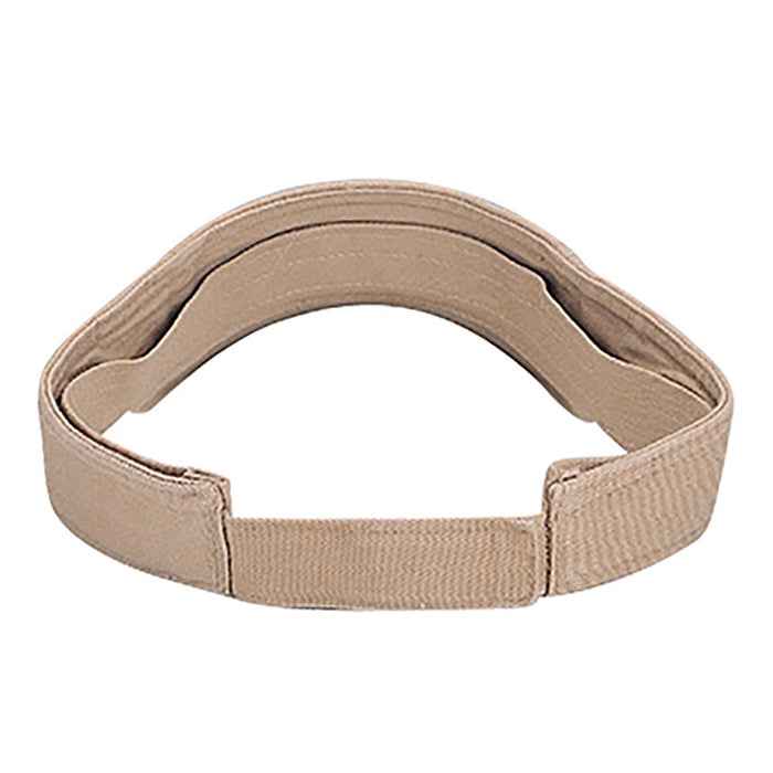 Cotton Twill Men's Pro Style Visor - Mega Cap Visor Cap MegaCI