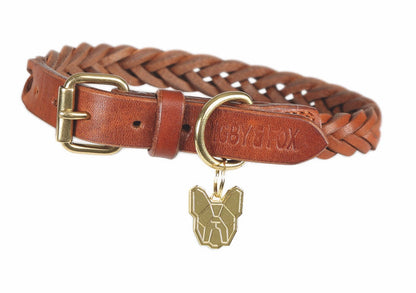 Digby & Fox Plaited Dog Collar