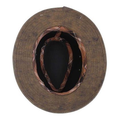 Distressed Twill Safari Hat - Dorfman Pacific Hats Safari Hat Dorfman Hat Co.