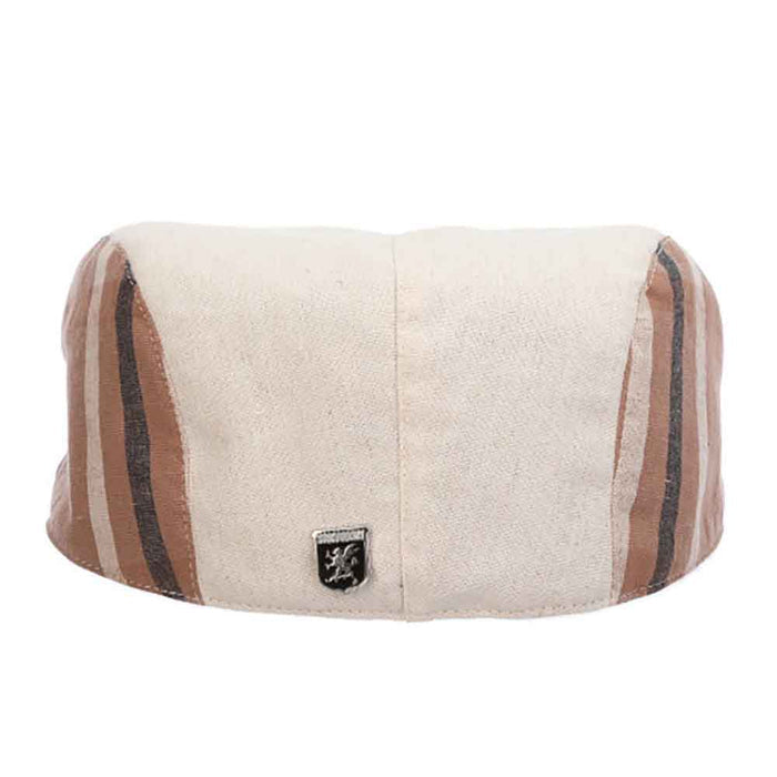 Dudley Cotton Ivy Cap with Plaid Sides - Stacy Adams Hats Flat Cap Stacy Adams Hats
