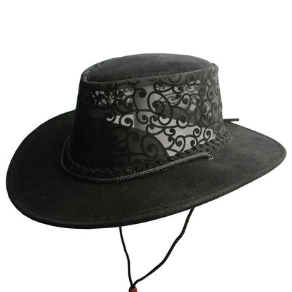 Extra-Large Size Soaker Hat for Women - Kakadu Australia Safari Hat Kakadu 7H16BLKX Black X-Large (60 cm)