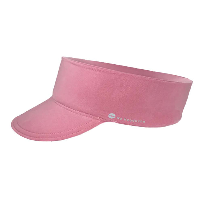 Fresca Cooling Sport Sun Visor - No Headache® Visors Visor Cap No Headache FRE1-PNK Pink