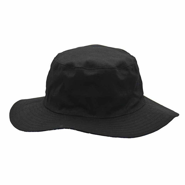 Junior Reversible Wide Brim Cotton Boonie Hat - Karen Keith Hats Bucket Hat Great hats by Karen Keith