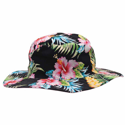 Junior Reversible Wide Brim Cotton Boonie Hat - Karen Keith Hats Bucket Hat Great hats by Karen Keith