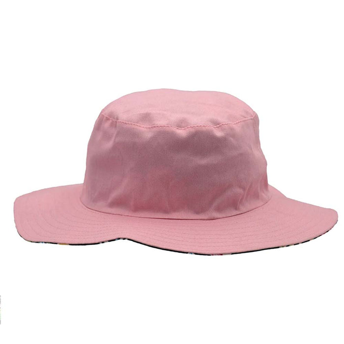 Junior Reversible Wide Brim Cotton Boonie Hat - Karen Keith Hats Bucket Hat Great hats by Karen Keith