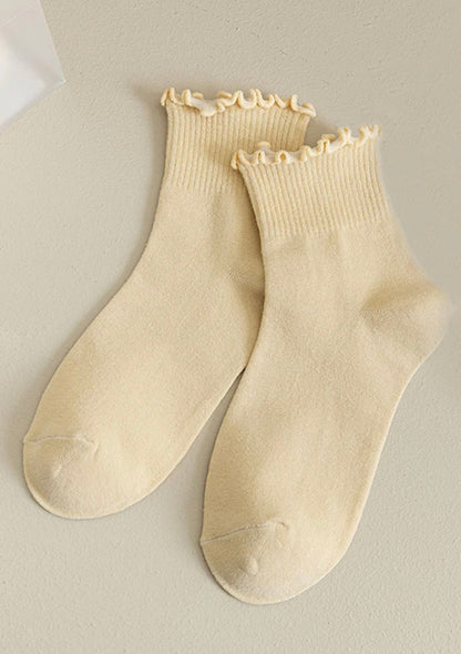 Lettuce Trim Crew Socks