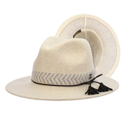 Knit Safari Hat with Chevron Band - Callanan Hats Safari Hat Callanan Hats