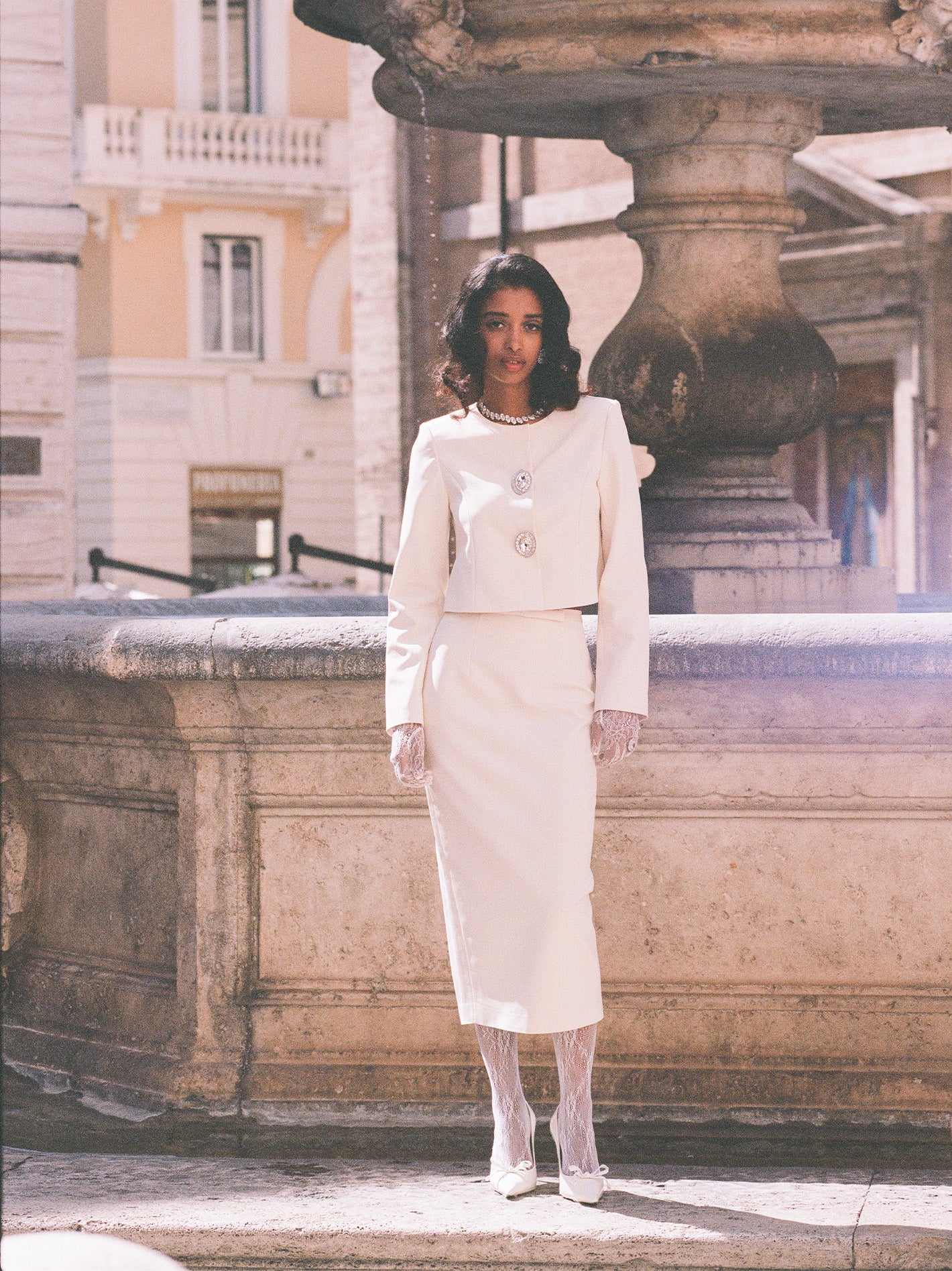 Claira Skirt (Off white)