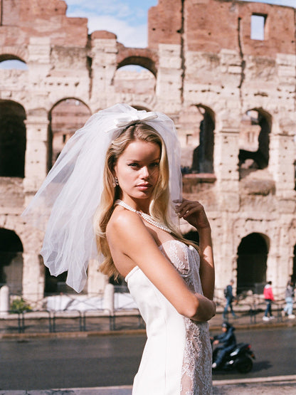 Elsa Lace Dress (White) (Final Sale)