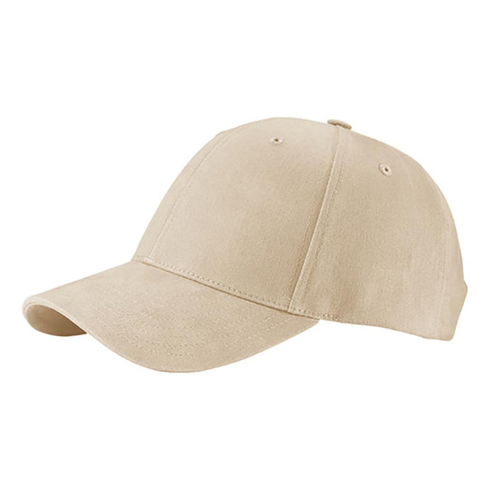 Low Profile Brushed Cotton Twill Baseball Cap - MCI Cap MegaCI MC6957-KH Khaki