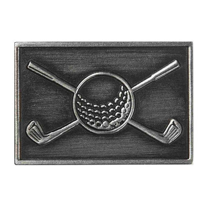 Magnetic Emblems for Carkella Golf Hats Golf Wallaroo Hats BDG-GLF1 Golf Grey