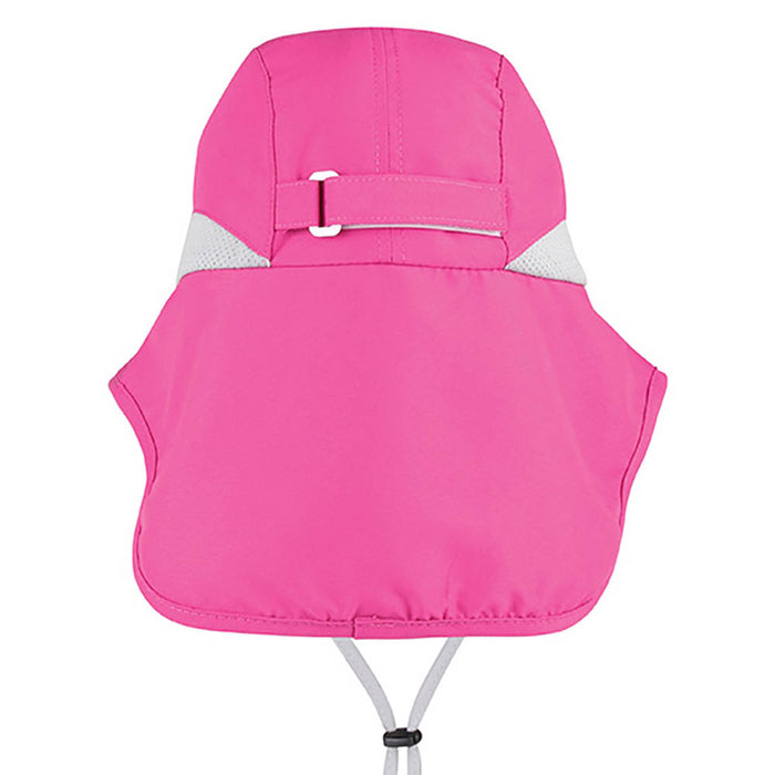 Microfiber Large Bill UV Cap with Neck Cape - Juniper UV Wear Cap MegaCI